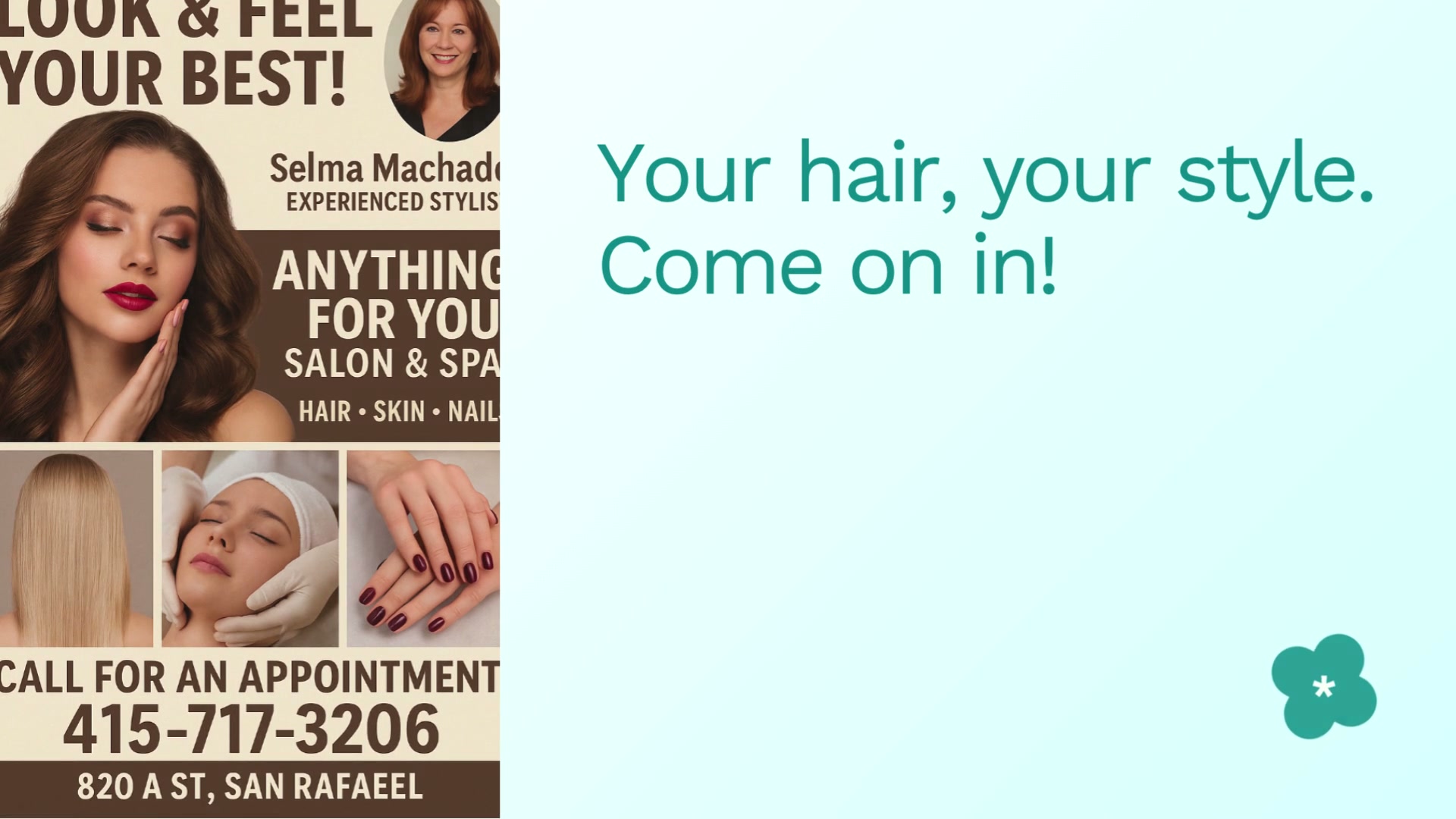 Your Hair, Your Style — Come On In!